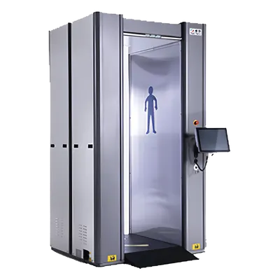 Sistema de Escaneo Corporal / Onda Milimétrica / 400 Personas/Hora / Detección Automática ECAC Nivel 2 / Sin Radiación Ionizante