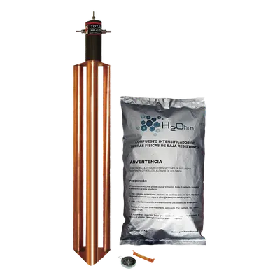 Kit de puesta a tierra TOTAL GROUND TG-100-AB de 100 A