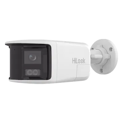 Cámara Bala IP / 6 Megapixel / Panorámica 180° / Dual Light 30 m (98.4 ft) / Audio Bidireccional / IP67 / PoE