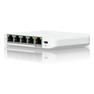 Switch administrable Ubiquiti USW-FLEX-2.5G-5 de 5 puertos 2.5G