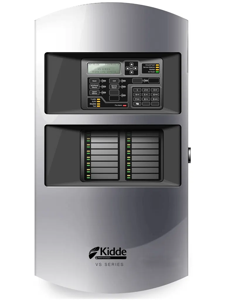 Sistema de Panel de Incendio Direccionable KIDDE VS4-G-SP con 4 Lazos y Detección Inteligente