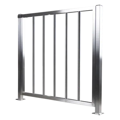 Puerta de Medio Cuerpo / Acero Inoxidable / 100 cm (3.3 ft) Ancho / 90 cm (2.9 ft) Alto / Control de Acceso