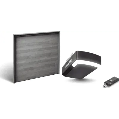 Puerta de garage AccessPRO KIT-DOOR-208CF con motor y control WiFi