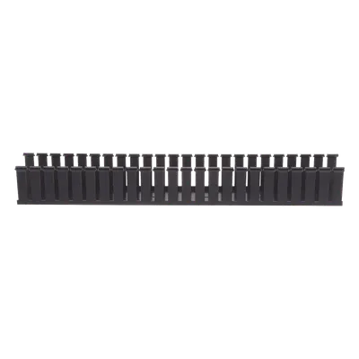 Canaleta ranurada PANDUIT G1X2BL6 tipo G, negra de 6 pies