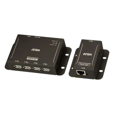 Extensor USB 2.0 / Cat 5 / Hub 4 puertos / 50 m (164 pies)