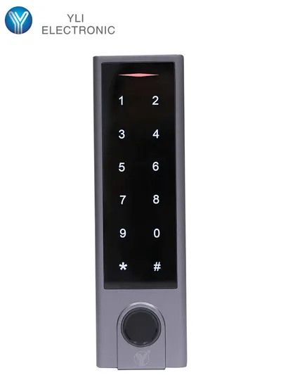 Control de acceso YLI ELECTRONIC YK-1068A con huella y teclado touch