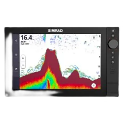 Pantalla Multifunción / 12 Pulgadas (39.4 ft) / Controles Híbridos Touch-Rotary-Teclado / Procesador 8-Core Qualcomm / CHIRP Echosounder 1 kW Dual Canal / Compatibilidad Suite Náutica