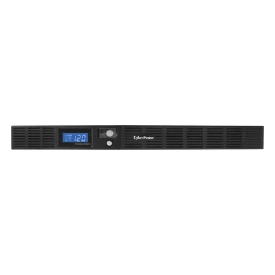 UPS de Rack 1U / 1000 VA / 600 W / Línea Interactiva / Entrada 120 Vca / 6 Tomas NEMA 5-15R / AVR / LCD
