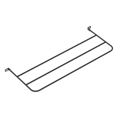 Barra de Alivio de Tensión / Extensión 7 Pulgadas (0.18 m / 0.58 ft) / Rack 19" y 23" / Metal / Negro