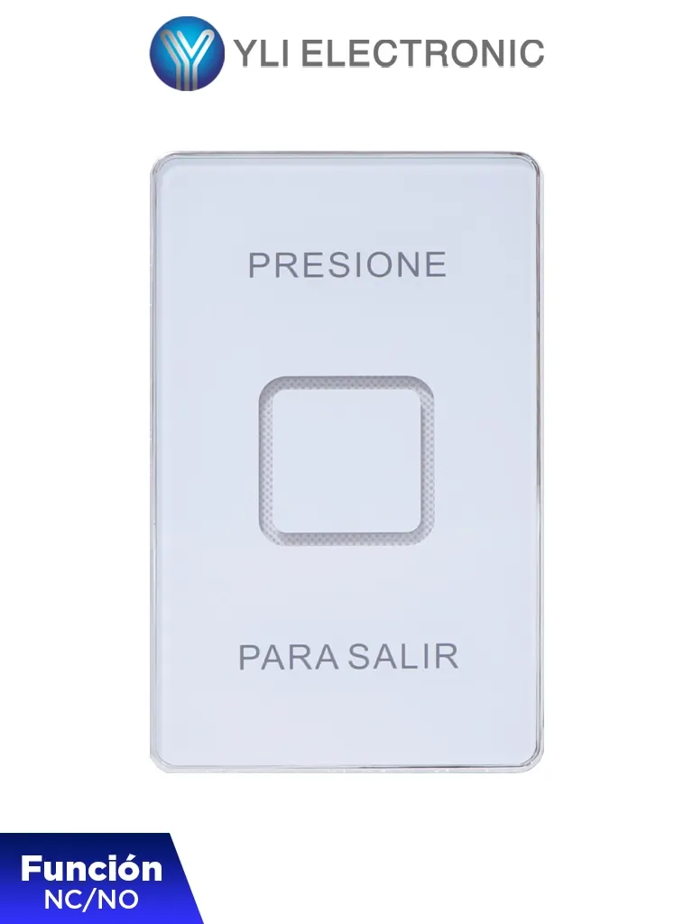 Botón de salida táctil YLI ELECTRONIC TSK-830NC(LED) con LED