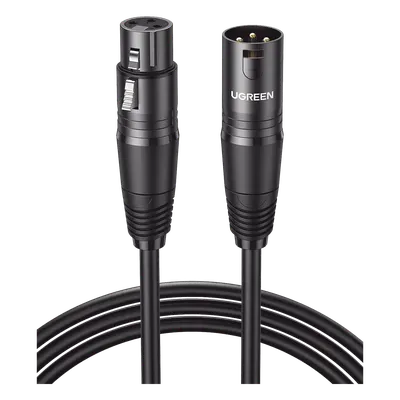 Cable XLR UGREEN 20714 balanceado de 10 m para audio profesional