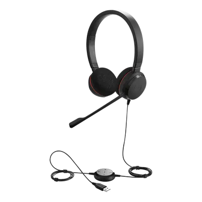 Diadema Profesional USB / Cancelación Pasiva de Ruido / Micrófono con Cancelación Avanzada / Control de Llamadas Integrado / Plug and Play