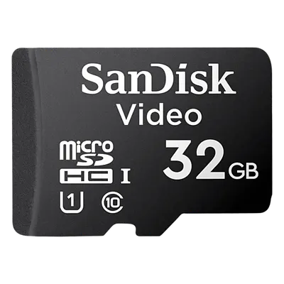 Tarjeta microSD SanDisk SDSDQAS4032GBP de 32 GB para videovigilancia