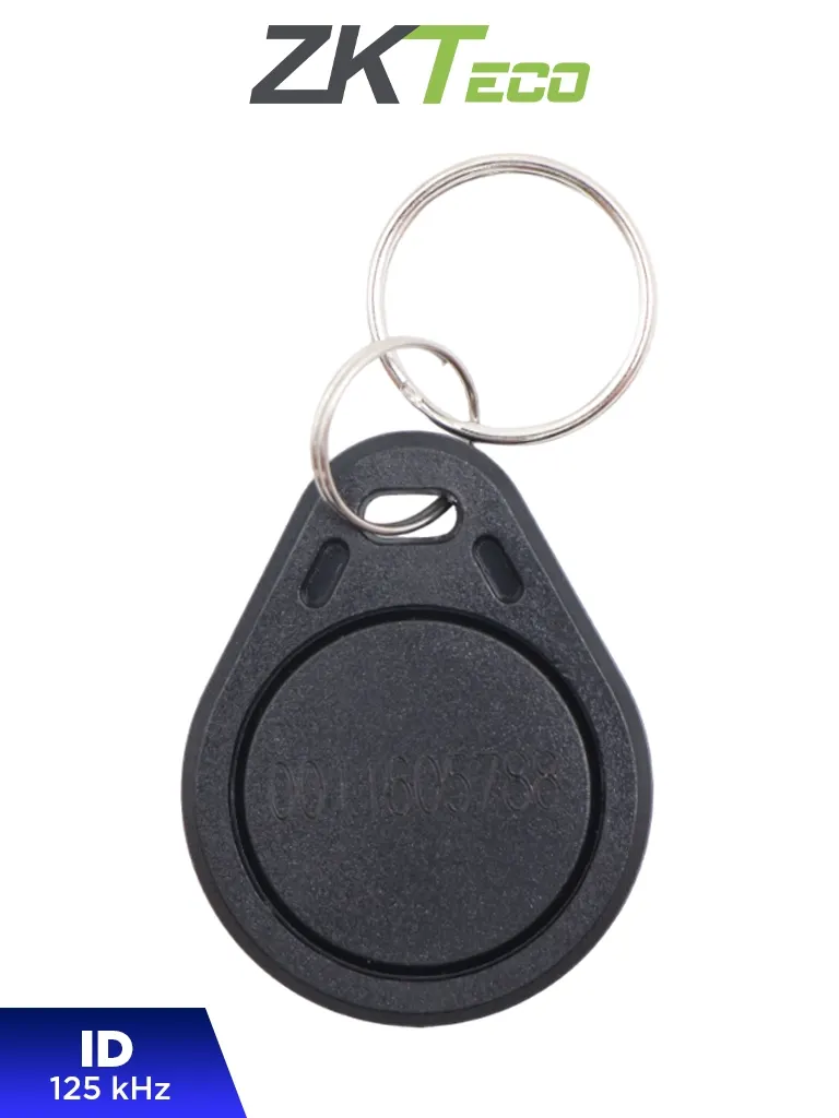 Llavero de identificación ZKTeco TAG-03(ID), bolsa con 100 piezas de 125 kHz