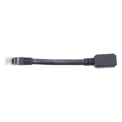 Cable de Extensión de Comunicación / Conectores RJ45 / Gigabit Ethernet 1000 Mbps / Longitud 0.15 m (0.49 ft) / Exterior Resistente