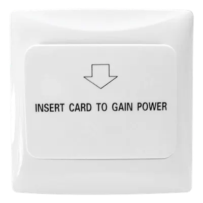 Interruptor de energía ZKTECO AccessPRO SWITCHPRO para hotel, 30 A