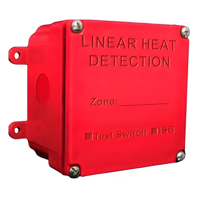 Botón de Prueba SAFETY FIRE RG-5223 para Detección de Calor IP66 y Montaje DIN