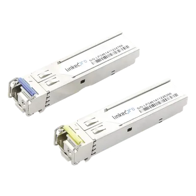 Transceptor SFP industrial LINKEDPRO LP-IND-SFP-BD-1G-5 para fibra monomodo