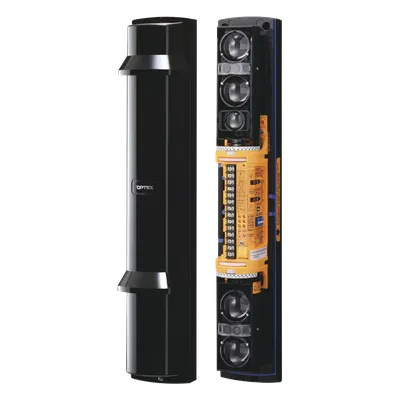 Barrera fotoeléctrica / 60 m (197 ft) / 4 rayos / 4 canales / Doble modulación / Transmisión automática de potencia
