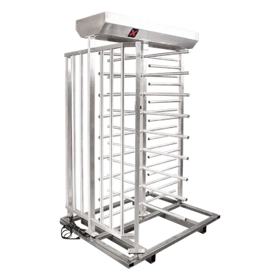 Torniquete de Cuerpo Completo / 25 Personas/min / Acero Inoxidable / Rotación 90° / Interior y Exterior / 110 VCA