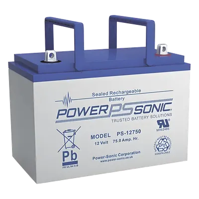 Batería de respaldo Power Sonic PS-12750-U de 12 V y 78.6 Ah