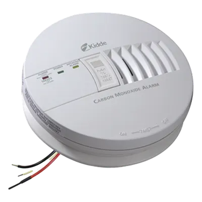 Alarma de monóxido de carbono KIDDE KNCOBIC 120V CA con batería de respaldo