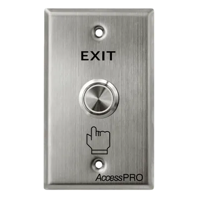 Botón de salida AccessPRO APB-87022D con protección IP66