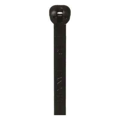 Cincho de Nylon 6.6 / 203 mm (6.7 ft) x 4.7 mm / Lengüeta Acero Inoxidable / Resistente UV / Exterior Industrial / Paquete 100 pz