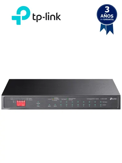 Switch Gigabit TP-Link TL-SG1210PP con PoE+ y PoE++