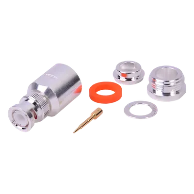 Conector coaxial BNC macho RF Industries RFB-1101-1SI para RG8/U