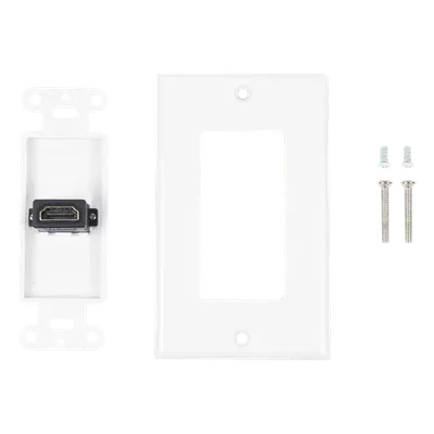 Placa de pared LINKEDPRO LP-FP-90 con puerto HDMI y montaje vertical