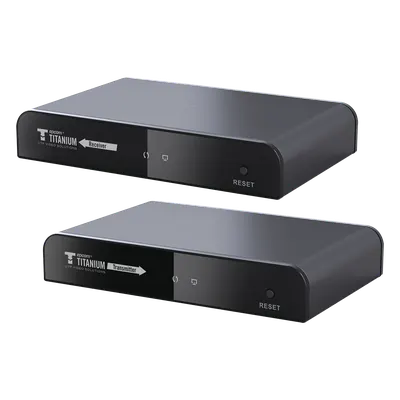 Kit extensor HDMI de 120 metros con loop HDbitT, Cat 5e/6 / Soporta hasta 253 Rx / Protocolo HDbitT, compatible con HDCP. 