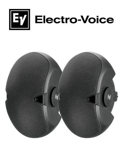 ElectroVoice M_EVID4.2T - Par de Altavoces Dual 4" / 30W / 70v 100v / Negro / Transformador / EVID