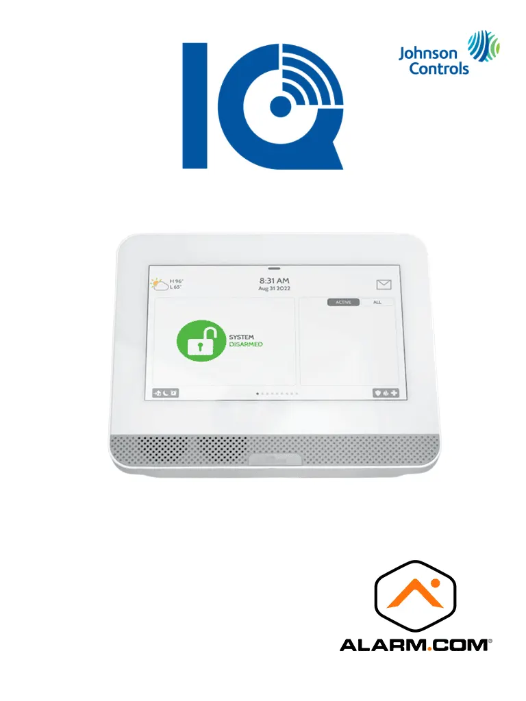 Panel de alarma QOLSYS IQ4Hub IQPH358 con pantalla táctil de 7 pulgadas