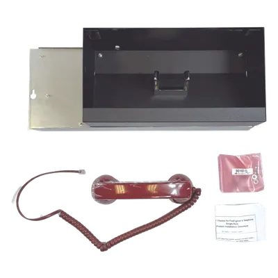 Chasis para Teléfono de Bombero NOTIFIER CFFT-1, Montaje Compacto y Auricular Incluido