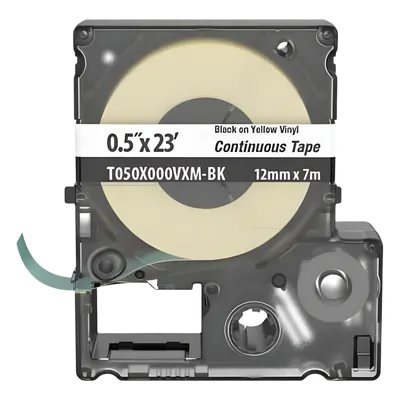 Cinta continua PANDUIT T050X000VXM-BK de vinilo para identificación