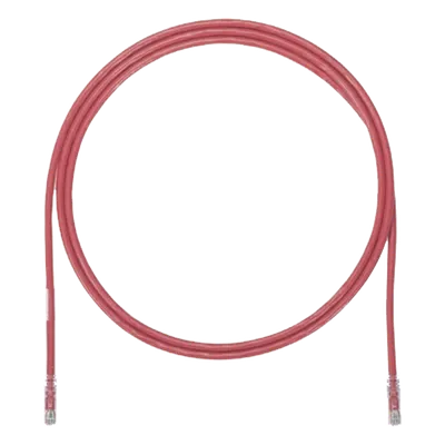 Cable de Parcheo UTP / Cat6A / 24 AWG / CM / 5.18 m (17 ft) / Rojo