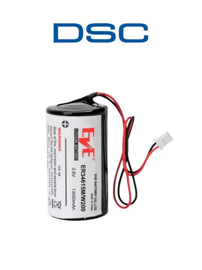 Batería de litio DSC BATT13.0-3.6V de 3.6 V y 13 Ah