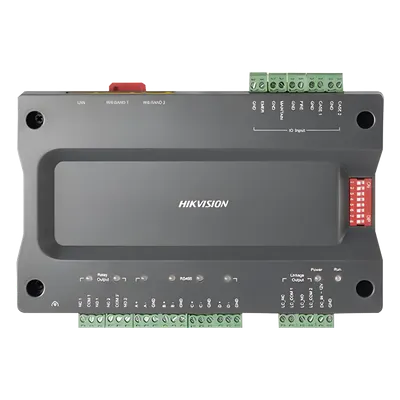 Controlador de Acceso para Elevadores / 128 Pisos / TCP-IP / 20,000 Tarjetas / 2 Lectores Wiegand o RS-485 / 5 Salidas de Relé
