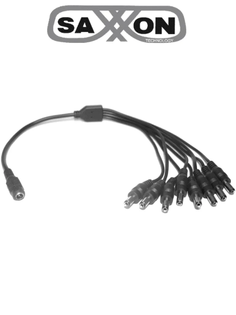 Divisor de energía SAXXON PSUWB10 para 8 cámaras CCTV