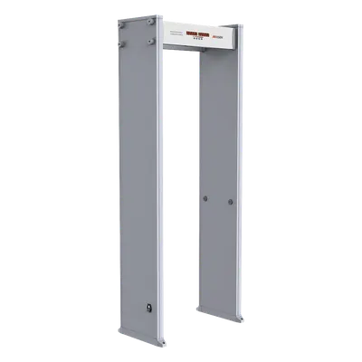 Arco detector de metales HIKVISION ISD-SMG106C con 6 zonas y conteo IR