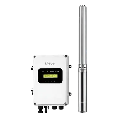 Bomba solar sumergible DEYE SP800DC de 800 W para pozos