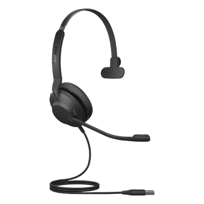 Auricular Mono UC / Aislamiento de Ruido Viscoelástico / Busylight Integrado / Dual Micrófonos con Reducción Ambiental / Certificación Microsoft / Optimizado Trabajo Remoto