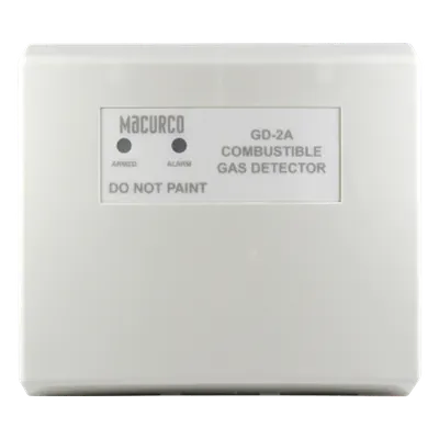 Detector de Gas Combustible MACURCO AERIONICS GD-2A, Alarma 25% LEL, UL 2075