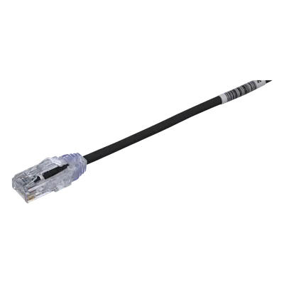 Cable de Parcheo UTP / Cat6 / 28 AWG / 20 cm (7.87 ft) / Diámetro 3.8 mm / PoE IEEE 802.3bt / CM/LSZH
