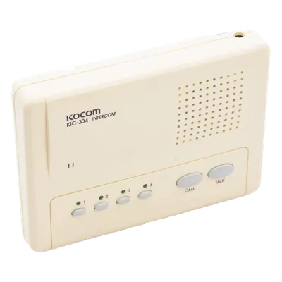 Intercomunicador manos libres Syscom KIC-304 para 4 extensiones
