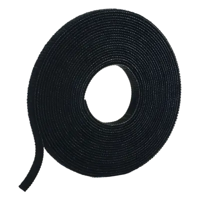 Cinta de contacto PANDUIT HLS-75R0 de nylon negro, 75 pies