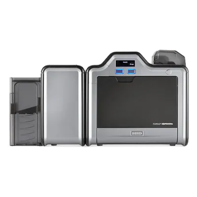 Impresora de Tarjetas / Retransferencia HDP / 300 dpi / 16.7 Millones de Colores / USB y Ethernet / Laminación y Codificación Opcional