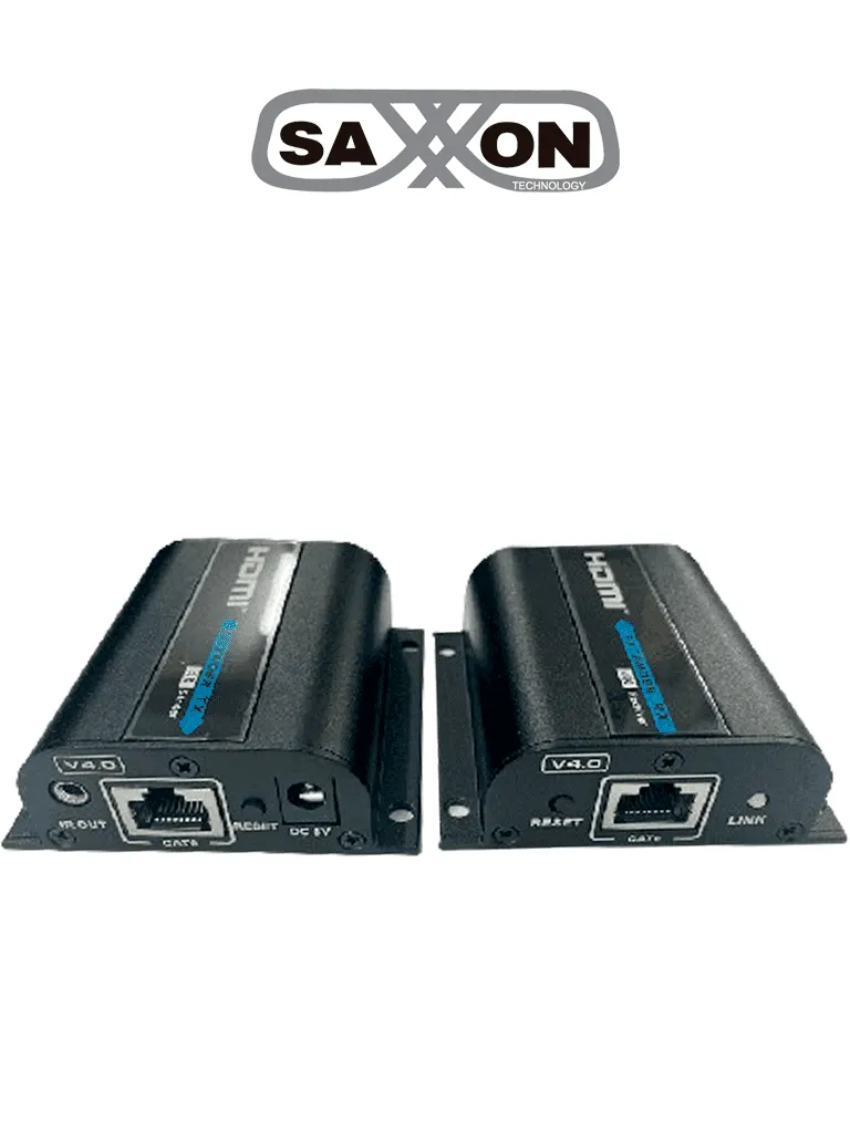 Extensor HDMI SAXXON LKV372PRO-4.0 4K para cable CAT6 o CAT6A