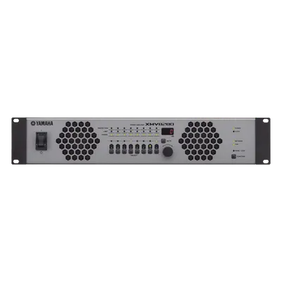 Amplificador de Audio Multicanal / 8 Canales / 280W a 8 Ohmios / Dual Impedancia Alta y Baja / 70V/100V / Interfaz Digital YDIF / Clase D